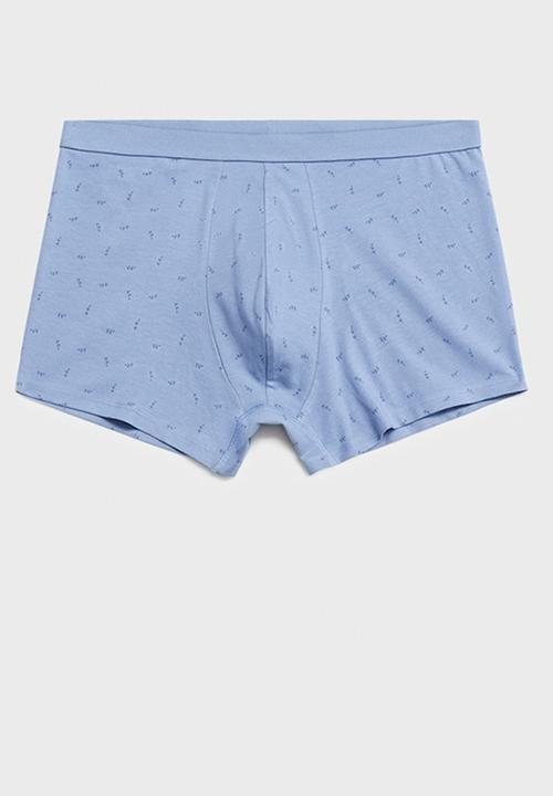 MANGO - Boxers TRUNKFLO - Medium Blue