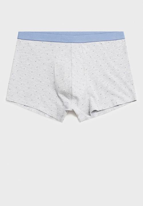 MANGO - Boxers TRUNKFLO - Medium Blue
