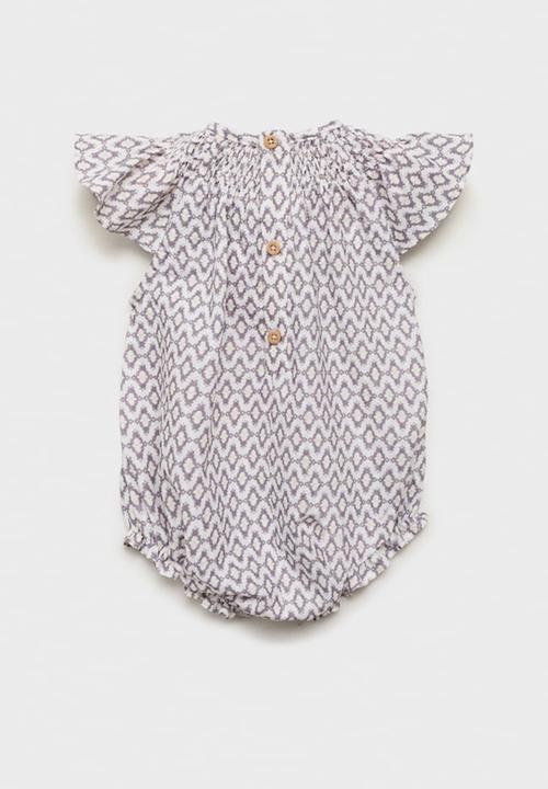 MANGO - Romper Zumaya - Natural
