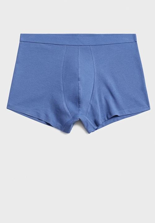 MANGO - Boxers TRUNKFLO - Medium Blue