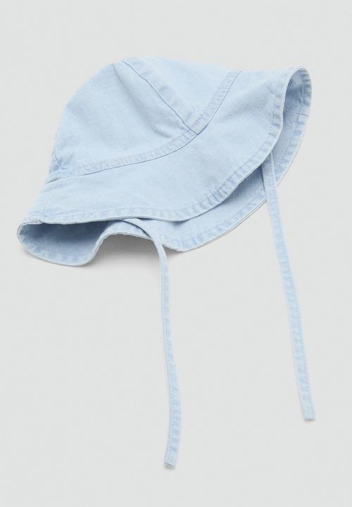MANGO - Bucket hat bera - Open Blue
