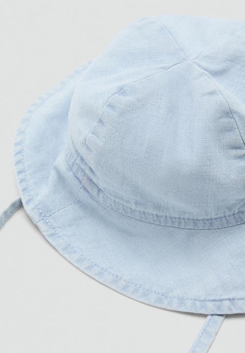 MANGO - Bucket hat bera - Open Blue