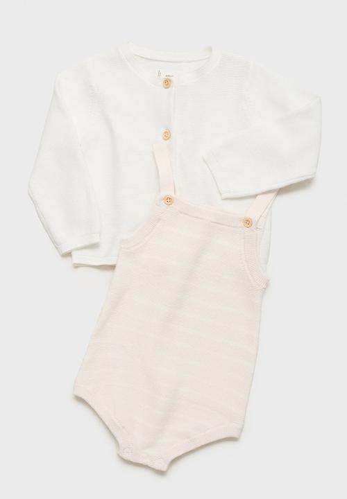 MANGO - Romper Dani - Light/Pastel Pink