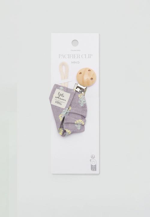 MANGO - Pacifier Clip Zarauzc - Light/Pastel Purple