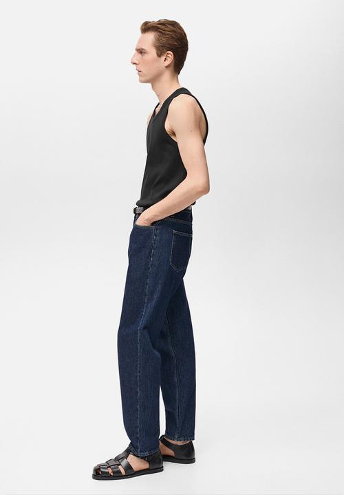 MANGO - T-Shirt DELTA - black