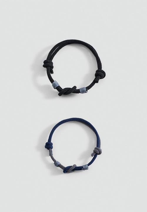 MANGO - Bracelet nautic - black