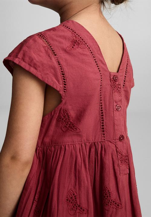 MANGO - Dress arlet - red
