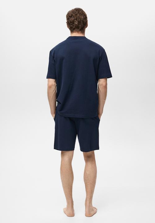 MANGO - Pyjama SLEEP - Navy