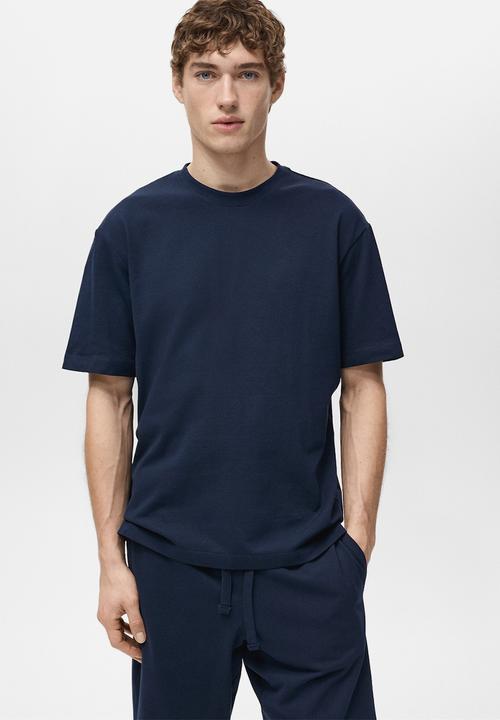 MANGO - Pyjama SLEEP - Navy