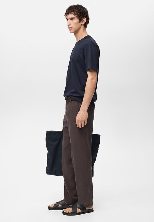 MANGO - T-Shirt GALLERY - Navy