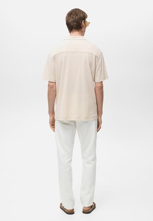 MANGO - Poloshirt BONHEUR - BEIGE