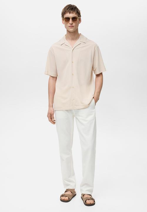 MANGO - Poloshirt BONHEUR - BEIGE