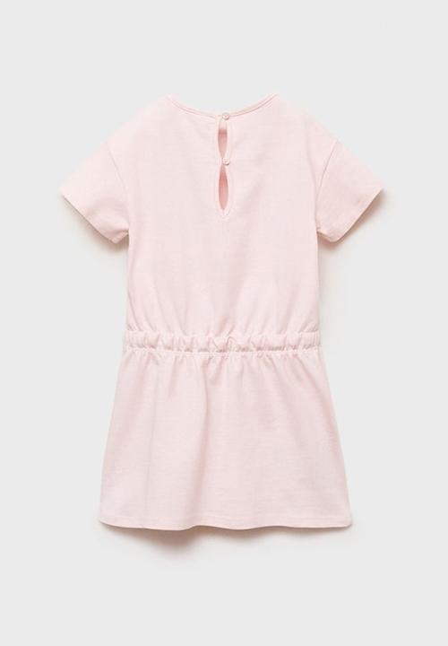 MANGO - Dress alex - medium pink