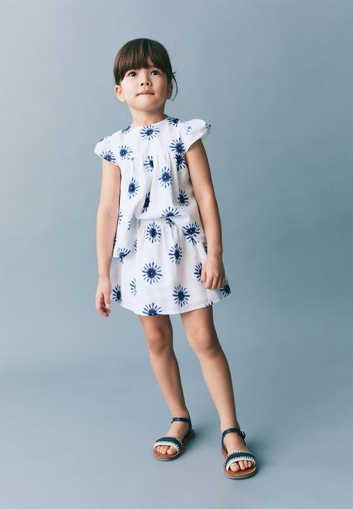 MANGO - Skirt solf - white