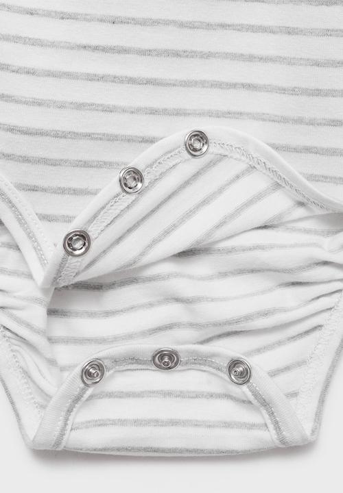 MANGO - Body stripe - natural white