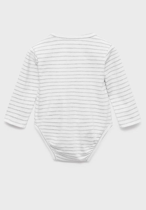 MANGO - Body stripe - natural white