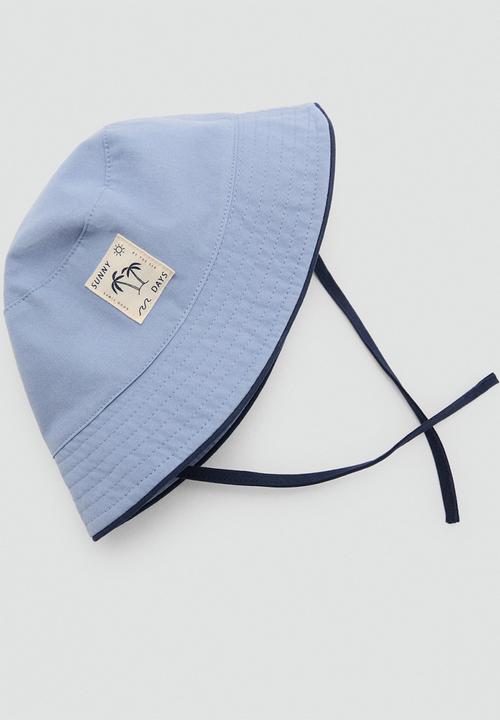 MANGO - Bucket hat caribe - medium blue