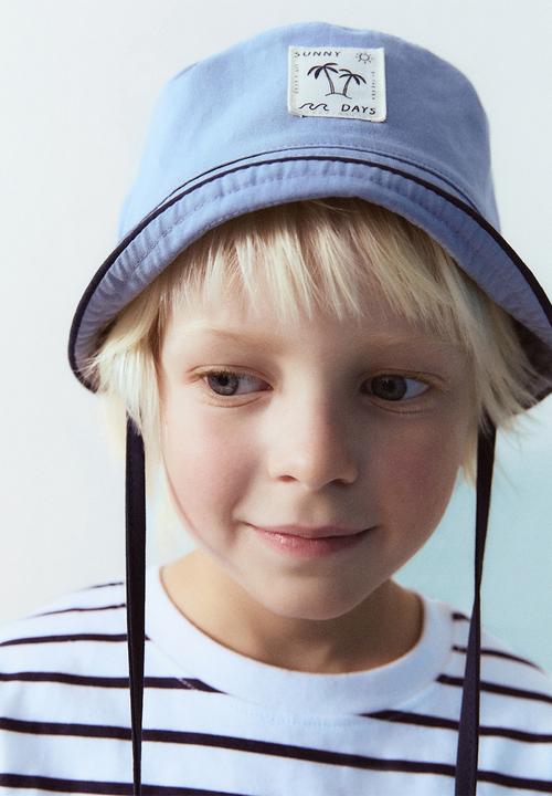 MANGO - Bucket hat caribe - medium blue