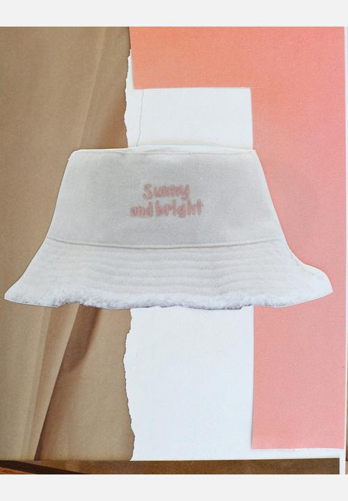 MANGO - Bucket hat sunny - light beige