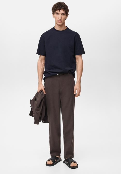 MANGO - T-Shirt SEER - Navy