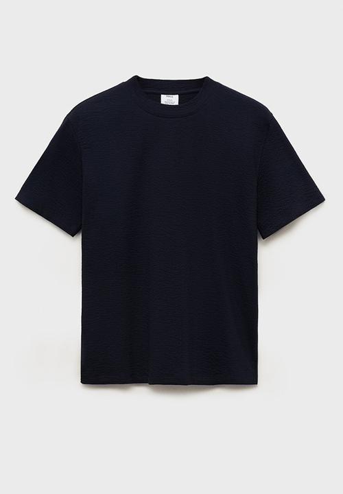 MANGO - T-Shirt SEER - Navy