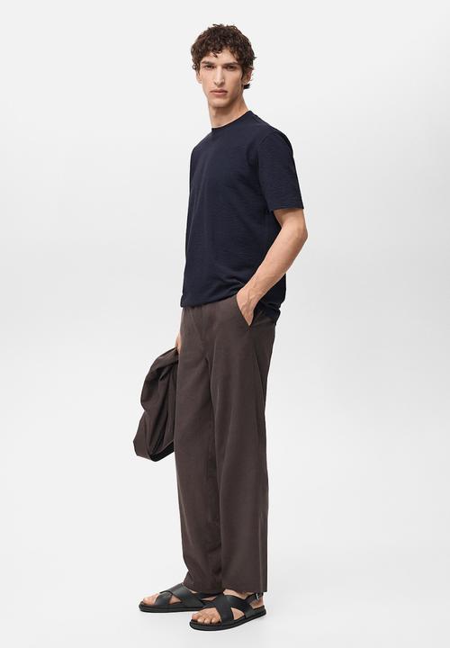 MANGO - T-Shirt SEER - Navy