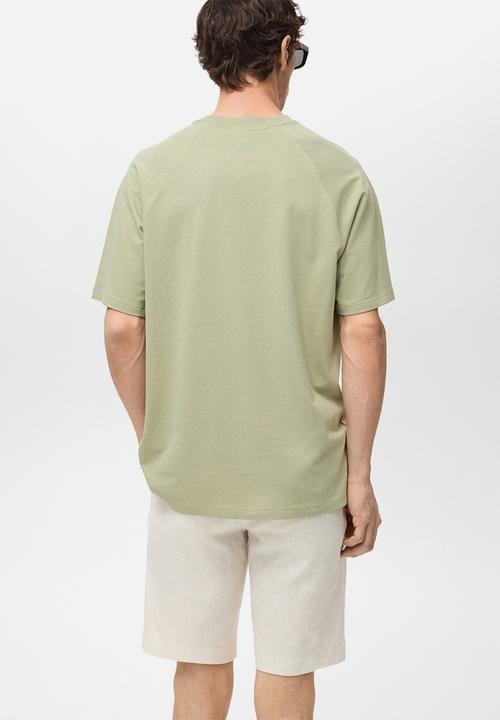 MANGO - T-Shirt CIRCO - Light Pastel Green