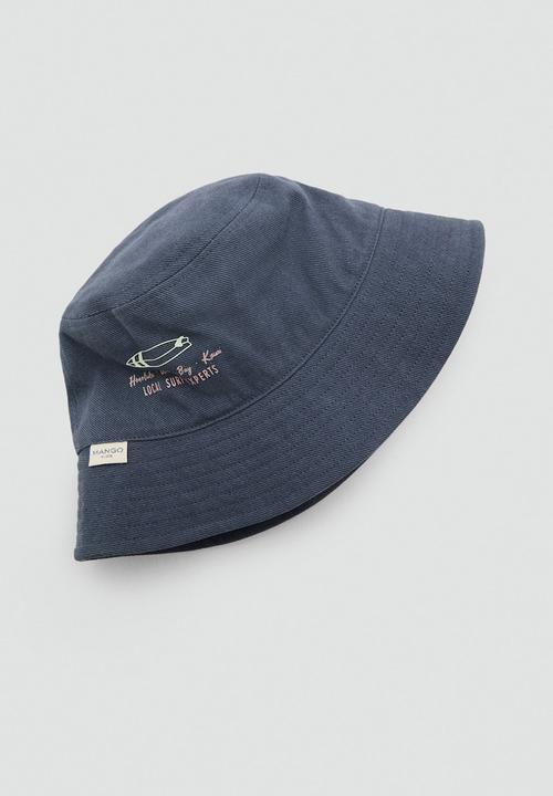 MANGO - Bucket hat surf - navy