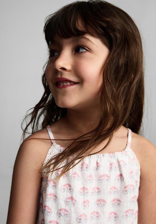 MANGO - Dress nala - white