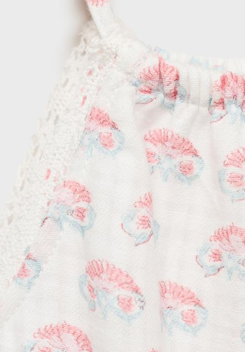MANGO - Dress nala - white