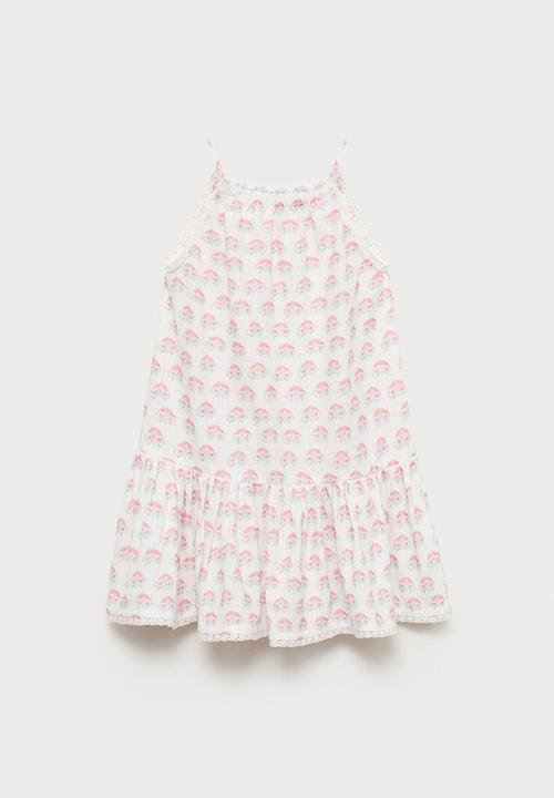 MANGO - Dress nala - white