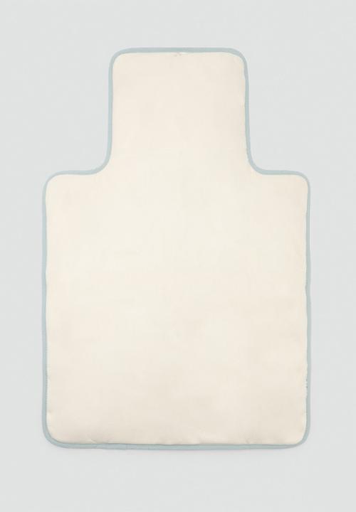 MANGO - Portable nappy changing mat leavesca - green