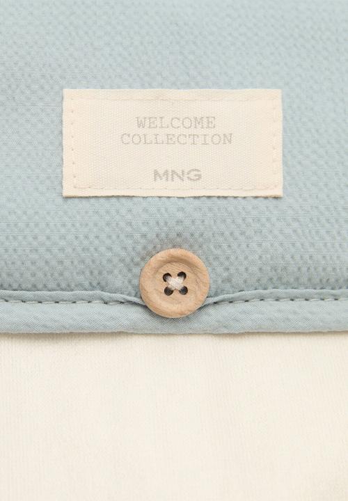 MANGO - Portable nappy changing mat leavesca - green