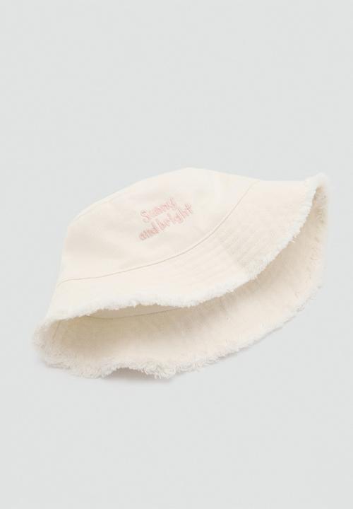 MANGO - Bucket hat sunnyb - light beige