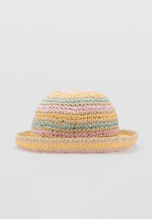 MANGO - Hat stripesh - multi