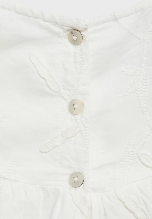MANGO - Dress zoe - white