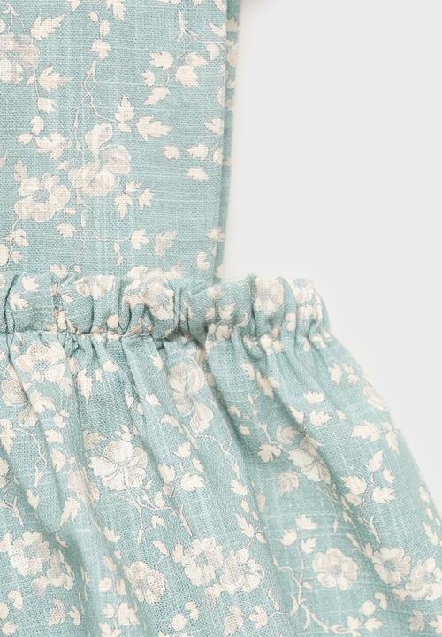 MANGO - Dress ginger - green