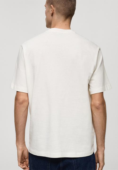 MANGO - T-Shirt ANOUK - Natural