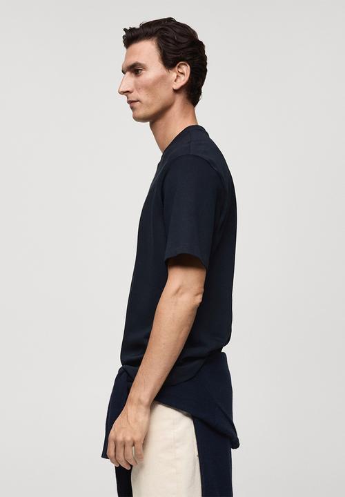 MANGO - T-Shirt ANOUK - Navy