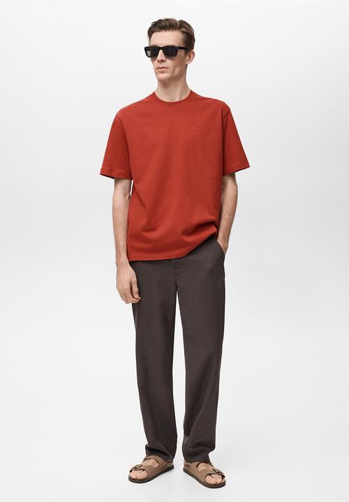 MANGO - T-Shirt ANOUK - Red