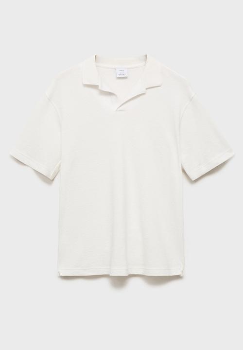 MANGO - Poloshirt ROLANDP - Light Beige