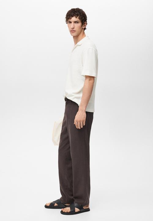 MANGO - Poloshirt ROLANDP - Light Beige