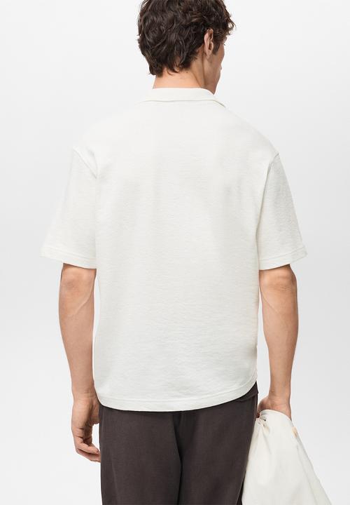 MANGO - Poloshirt ROLANDP - Light Beige