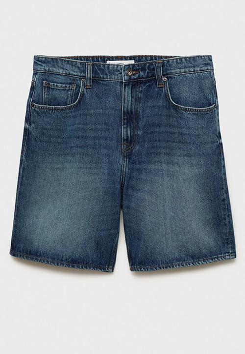 MANGO - Bermudas JAROD - Dark Blue