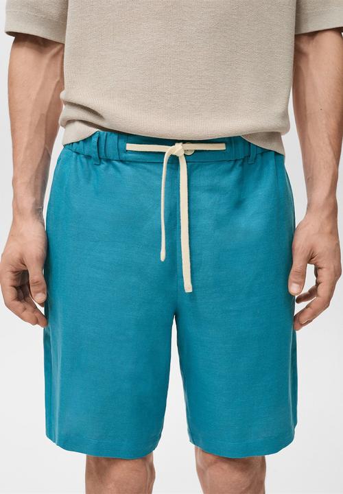 MANGO - Bermudas ALGARVE - Turquoise / Aqua 1