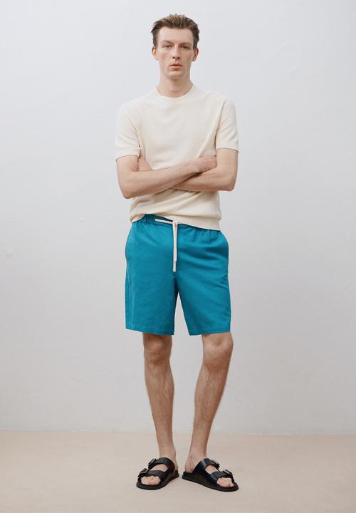 MANGO - Bermudas ALGARVE - Turquoise / Aqua 1