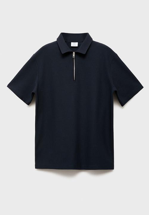 MANGO - Poloshirt GARIZ - Navy