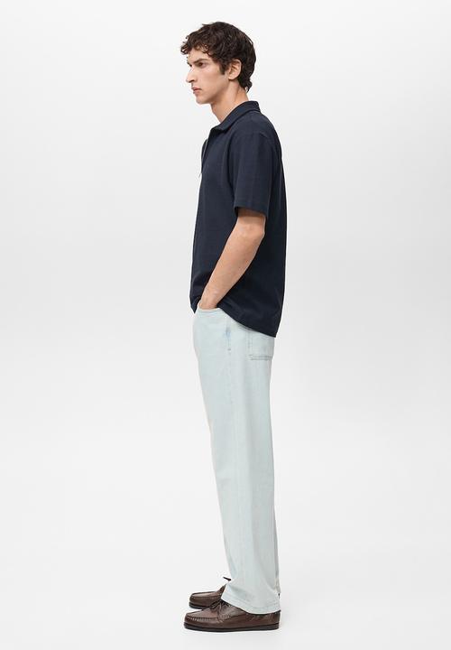 MANGO - Poloshirt GARIZ - Navy