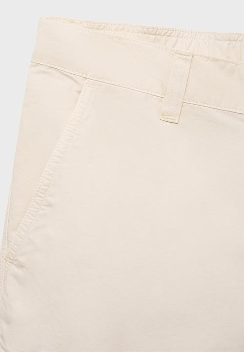 MANGO - Bermudas CONCA - Light Beige