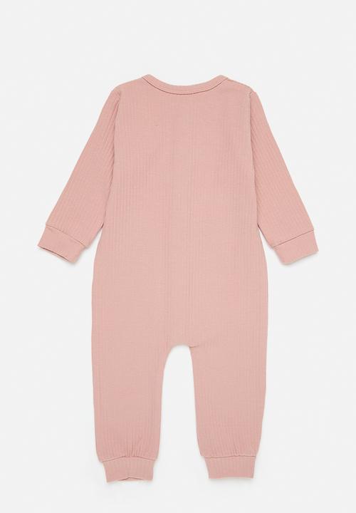 Pop Candy - Button down romper - pink